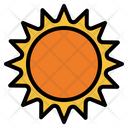 Sunny Sun Weather Icon