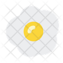 Sunny Side Up Food Egg Icon