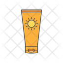 Sunscreen bottle  Icon