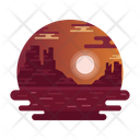 Sunset View Icon