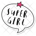 Super Girl Super Woman Girl Icon