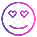 Super Love Emoticon Cute Emoji Icon