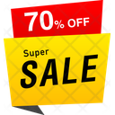 Super Sale Tag Icon