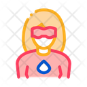 Super Hero Woman Icon