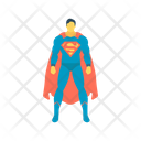 Superman Super Hero Man Icon