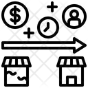 Supply Chain  Icon