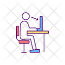 Supporting correct posture  Icon
