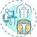 Supporting correct posture  Icon