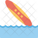 Surfboard Surfing Beach Icon
