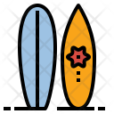 Surfboard Surfing Sport Icon