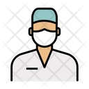 Surgeon Doctor Medical Man Icon