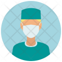 Surgeon Woman Avatar Icon