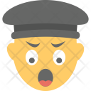 Shocked Surprised Emoji Icon