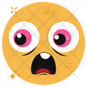 Astonished Emoji Emoticon Shocked Emoji Icon