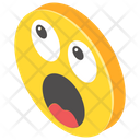 Surprised Face Icon