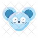 Surprised Mouse Surprised Emoji Icon
