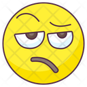Suspicious Emoji Suspicious Expression Emotag Icon