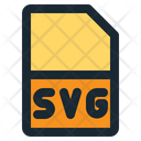 Svg Format Document Format Icon