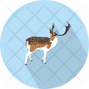 Swamp Deer Animal Icon