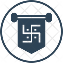 Swastika Banner  Icon