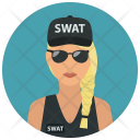Swat Woman Avatar Icon