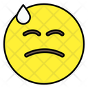 Sweating Emoji  Icon