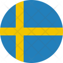 Sweden Flag Country Icon