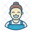Housemaid Housekeeper Sweeper Icon