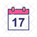 Sweet Calendar Birthday Date Icon