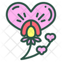 Sweet Pea Flower Icon