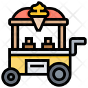 Sweets Cream Cart Icon