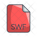 Swf Video File Icon