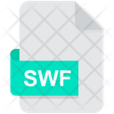 Swf Flash Small Web Format Icon