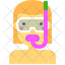 Swim girl  Icon