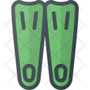 Swimming Diving Fins Icon