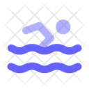 Swimming  Icon