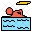 Swimming Exercise Physical Icon