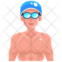 Swimming Player Icon
