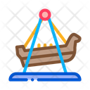 Boat Swing Amusement Icon