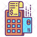 Swipe Card Pay Bill Icon