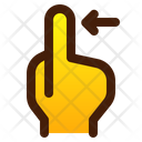 Swipe Left Touch Icon