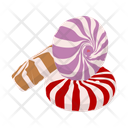Swirl Candies Twisted Candy Sweets Icon