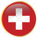 Switzerland National Country Icon