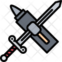 Sword Anvil Hammer Icon