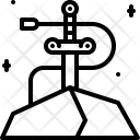 Sword in stone  Icon