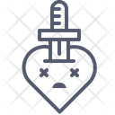 Sword heart Icon