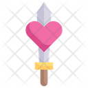 Sword In Heart Icon