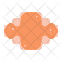 Irregular Orange Spot Icon