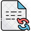 Sync File  Icon