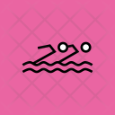 Synchronised Swimming Aquatics Icon